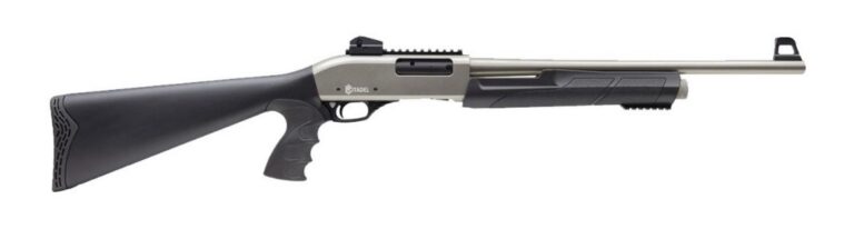 Citadel FRPAT1220NKL CDA 12 Force 12 Gauge 20" 3+1 3" Silver Marinecote Black Sy