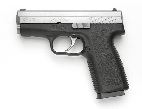 Kahr Arms KP4543N P45 *CA Compliant 45 ACP 3.50" 6+1 Black Stainless Steel Slide