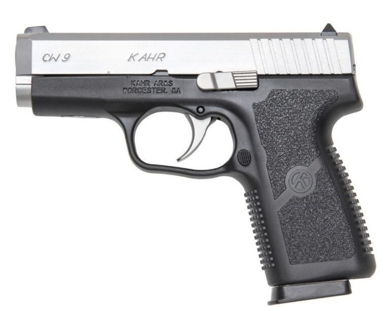 Kahr CW9 3.5in barrel 9mm Black Polymer Frame 7rd mag
