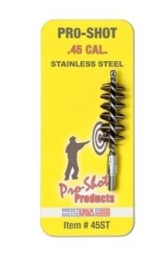 .45CAL STS PISTOL BORE BRUSH