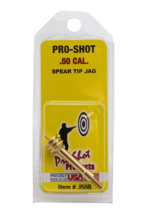 50 CAL SPEAR TIPPED BRASS JAG