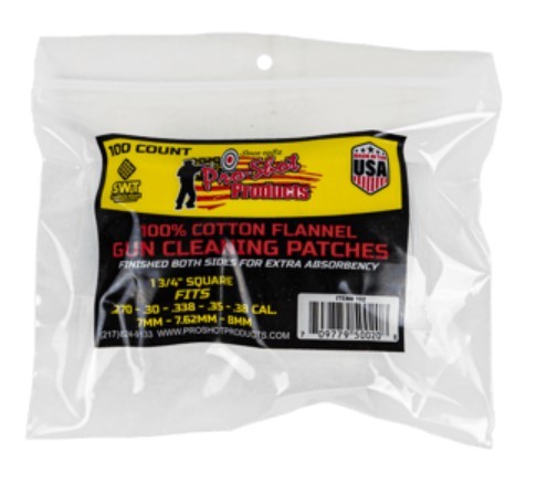 .270-.38 CAL. 100CT. PATCHES .270-.38 CAL. 100CT. PATCHES