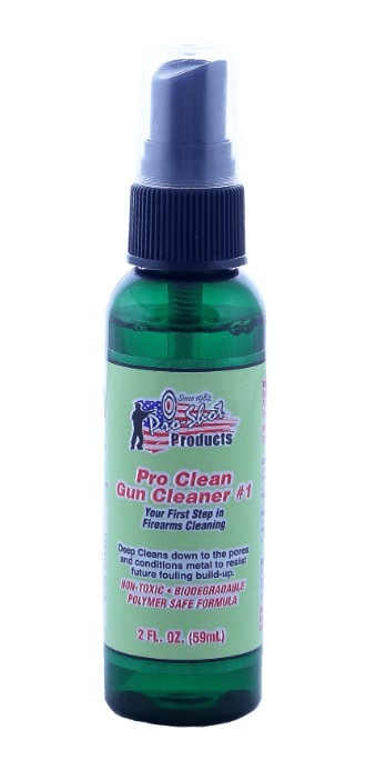 PROSHOT PRO-CLEAN GUN CLEANER #1 – 2 OZ. PUMP SPRAY BOTTLE PC-2