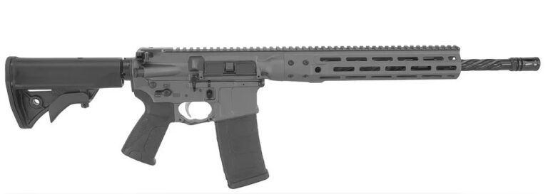 LWRC IC DI 5.56MM 16 TUNGSTEN GRY MLOK HG DI