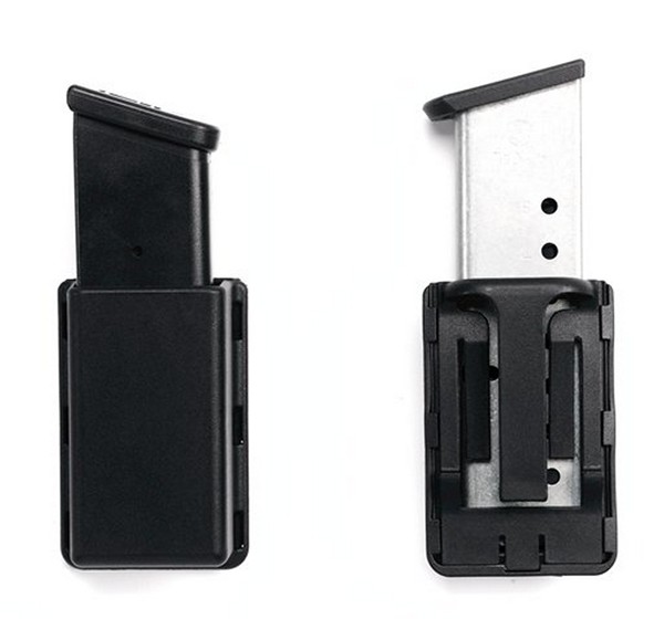 Uncle Mikes 50361 Kydex Single 10mm/45ACP Double Stack Kydex Black