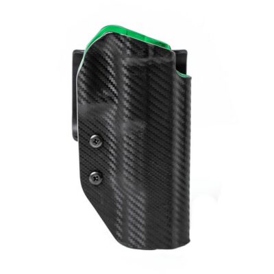 Uncle Mikes 54RNC03BGR Range/Competition  Black/Green Boltaron OWB Colt 1911 5″