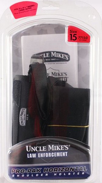 7715 PLN BLK NYL AMBI #15 W/MAGAZINE POUCH