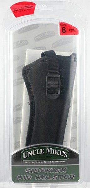 Uncle Mikes 81081 Sidekick  Belt 5.5-6″  DA & SA Revolver Nylon Black