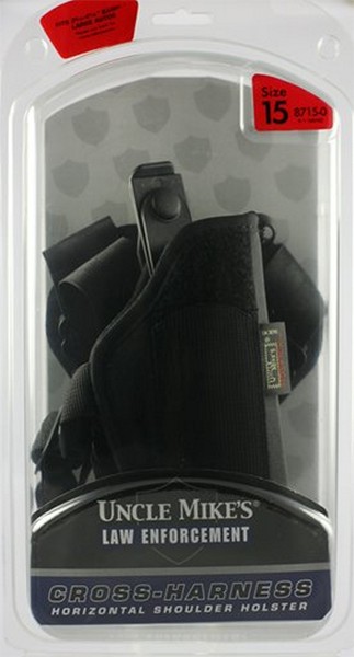 U/M HORZ SHLDR HLSTR SZ 15 BLK AMBI