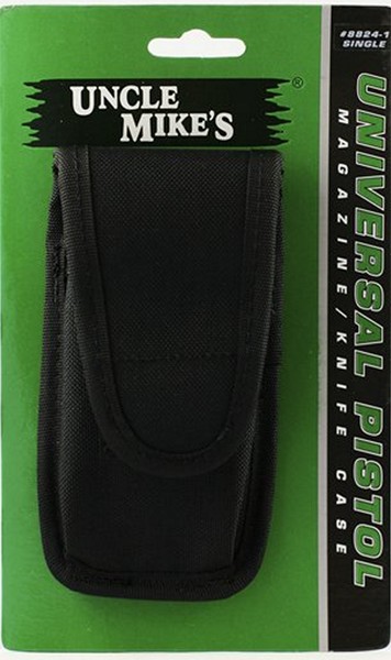 Uncle Mikes 8824 Under Cover  Single 9mm/10mm/40S&W/45ACP Single Stack Nylon Bla