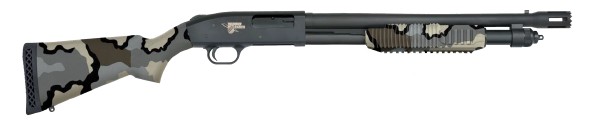 Mossberg 52145 590 Thunder Ranch Matte Blued 18.50" 3" 5+1 KUIU Visa Camo