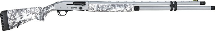 Mossberg 85150 940 Pro Snow Goose 12 Gauge 12+1 3" 28" Vent Rib Barrel, Battleship Gray Cerakote Barrel/TrueTimber Viper Snow Synthetic Stock w/Adjustable LOP, Comb & Cast, Chrome-Lined Chamber & Bore, HiViz CompSight Fiber Optic Sight
