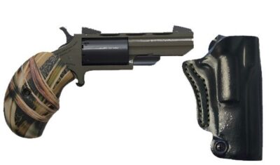 NAA HUNTSMAN 22WMG 2″ ODG/BK 5