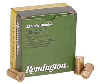 Remington Ammunition R32BLNK Blanks  32 S&W 50 Bx/ 10 Cs