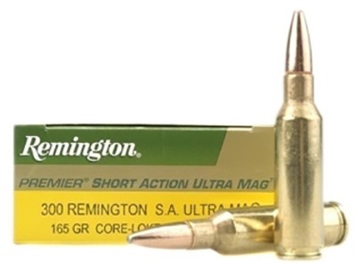 Remington Core-Lokt Centerfire Rifle Ammo 300 Rem. SA Ultra Mag. 165gr. Core-Lokt PSP 20 rd.
