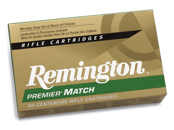 REMINGTON PREMIER MATCH 223 REM 62GR HP AMMO 20RD