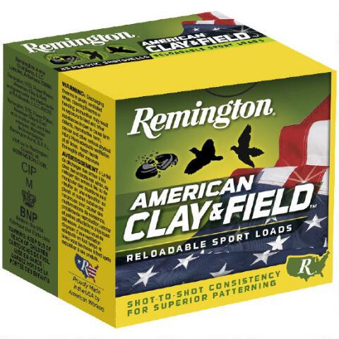 REM CLAY 12GA #8 1-1/8oz 25