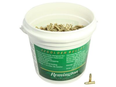 REMINGTON 22 GOLDEN BULLET, 22 LR, HV 36GR HP 1400 RD/BX 4 BX/CS