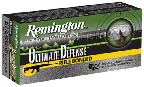 Remington Ammunition RD223R4 Ultimate Defense 223 Rem 62 gr Core-Lokt Ultra Bon
