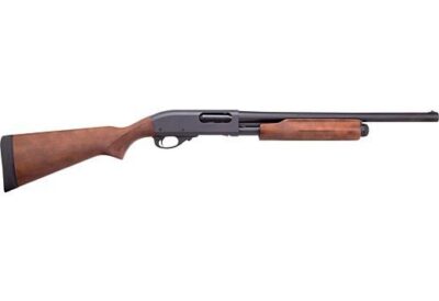 REM Arms Firearms R25559 870 Home Defense 12 Gauge 18.50″ 4+1 3″ Matte Blued Rec/Barrel Satin Hardwood Stock Right Hand (Full Size) Includes Cylinder Rem Choke