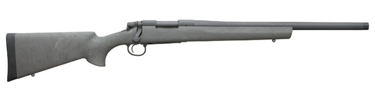 REM Arms Firearms R84203 700 SPS Tactical 308 Win Caliber with 4+1 Capacity, 20" Threaded Barrel, Matte Blued Metal Finish & Ghillie Green Fixed Hogue Pillar-Bedded Overmolded Stock Right Hand (Full Size)