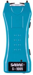 Mini Stun Gun w/Holster & Light Turquois