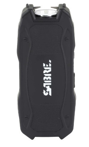 Sabre Stun Gun, 1.5 uC Stun Gun w/ Battery Indicator, Black S-1021