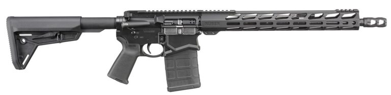 Ruger 5610 SFAR 308 Win 16.10" 20+1, Black, 15" M-Lok Handguard, Magpul SL Stock & Grip, Muzzle Brake