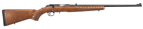 Ruger 8329 American Rimfire Full Size 22 LR 10+1 22" Satin Blued Satin Steel Barrel & Alloy Steel Receiver w/Integral Scope Mount, Fixed Wood Stock, Right Hand