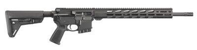 Ruger 8535 AR-556 MPR 5.56x45mm NATO 10+1 18″ Matte Black Nitride Threaded Barrel, Black Hard Coat Anodized Aluminum Receiver w/Picatinny Rail, 15″ M-LOK Handguard, Magpul SL Black Synthetic Stock, Black Polymer Grip, Right Hand
