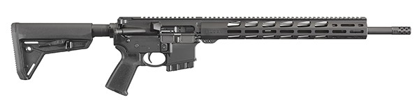 Ruger 8535 AR-556 MPR 5.56x45mm NATO 10+1 18" Matte Black Nitride Threaded Barrel, Black Hard Coat Anodized Aluminum Receiver w/Picatinny Rail, 15" M-LOK Handguard, Magpul SL Black Synthetic Stock, Black Polymer Grip, Right Hand