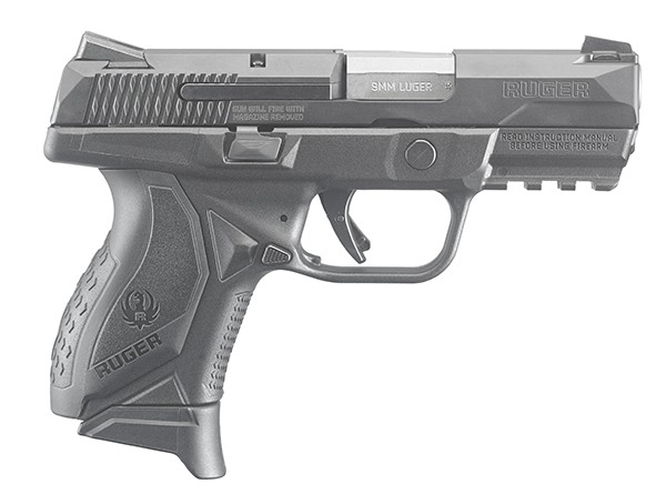 RUGER AMERICAN PISTOL 9MM LUGER 17RD 3.55 BBL COMPACT PRO MODEL