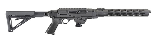 dRUG PC CARB 9MM RFL 16.1" THRD FLTD W/HG 10RD ADJ STK