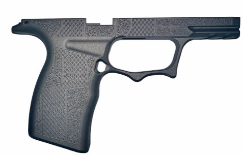 SCT Custom 365 Sharktooth GRIP MODULE Tungsten Fits Sig P365X & P365XL