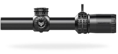 ARROWHEAD 1-8X24MM SFP ILLUMINATED RIFLE SCOPE ARROWHEAD LPVO 1-8X24MM SFP ILL GUERRILLA DOT MOA-GREEN BLK