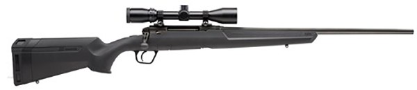 Savage Arms 57261 Axis XP 308 Win 4+1 22", Matte Black Barrel/Rec, Synthetic Stock, Includes Weaver 3-9x40mm Scope