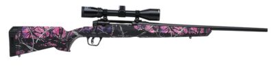Savage 57478 Axis II XP Compact 6.5 Creedmoor 4+1 20″ Muddy Girl Stock Matte Bla