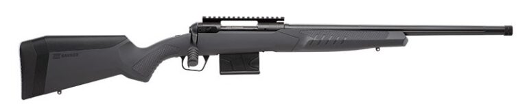 Savage 57490 110 Tactical 6.5 PRC 8+1 24" Matte Gray Fixed AccuStock w/AccuFit S