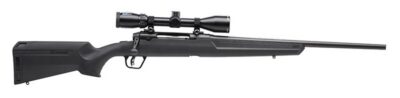 Savage Axis II Compact 350 Legend 4+1 18″ Matte Black Fixed AccuStock Stock Righ