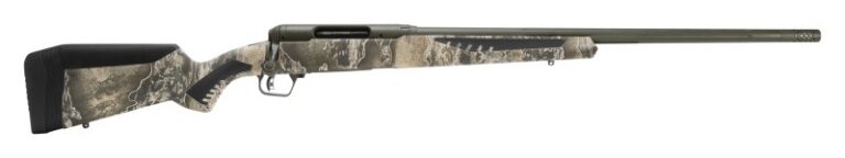 110 Timberline 7MM Rem 24" OD Green Fluted Barrel Escape Camo wAccTrigger