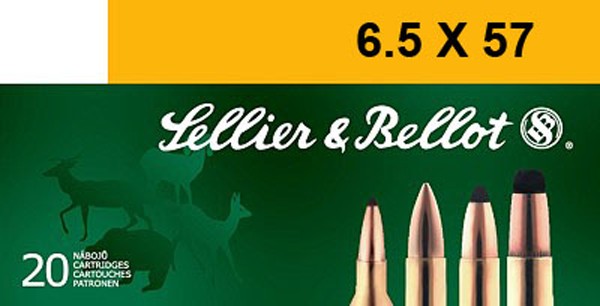 Sellier & Bellot SB6557RA Rifle 6.5x57mm 131 gr Soft Point (SP) 20 Bx/ 20 Cs