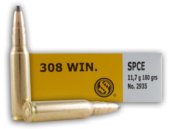 Sellier & Bellot SB300B Rifle  300 Win Mag 180 gr Soft Point Cut-Through Edge (S