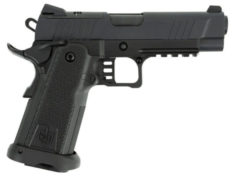 SDS MAC 9MM 4.25 QPQ BLK DOUBLE STACK 2 17RD