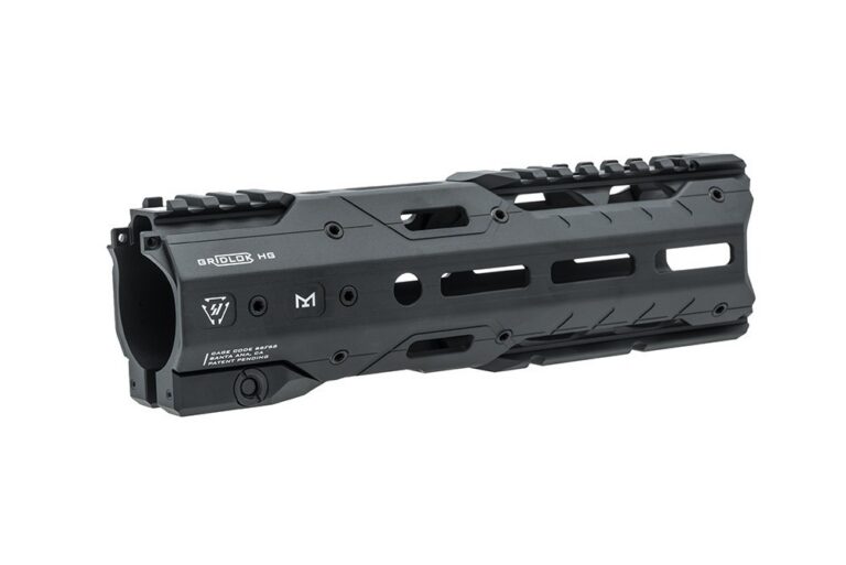 Strike GRIDLOK85BK GridLok Handguard 8.50" AR-Platform Black Anodized Aluminum