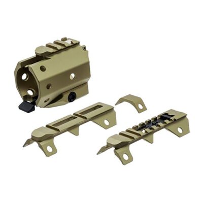 Strike GRIDLOK-SIGHTS-FDE GridLok Sight and Rail Attachments Flat Dark Earth