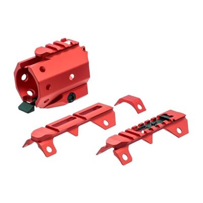 Strike GRIDLOK-SIGHTS-RED GridLok Sight and Rail Attachments Aluminum Red