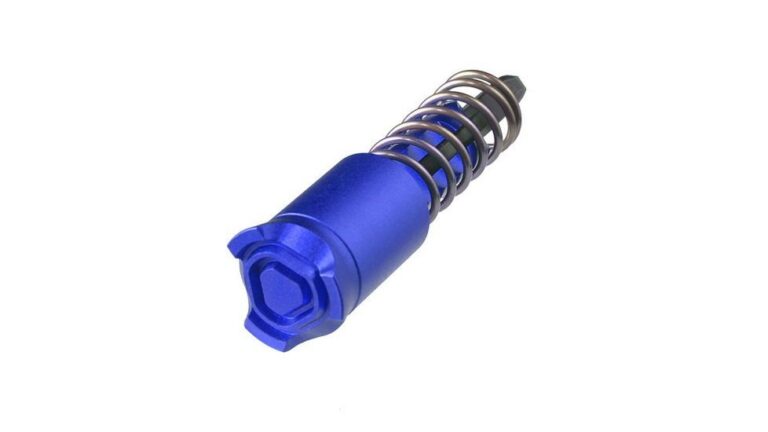 AR-15 EXTENDED FORWARD ASSIST AR-15 EXTENDED FORWARD ASSIST LIGHTWEIGHT LOW PROFILE BLUE