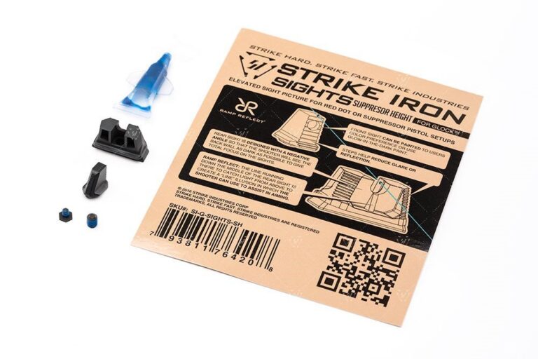 STRIKE IRON SIGHT SET FOR GLOCK-SUPPRESSOR HEIGHT STRIKE IRON SIGHT SET FOR GLOCK SUPPRESSOR HEIGHT