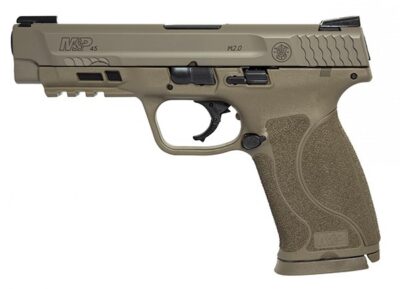Smith & Wesson 11769 M&P 45 M2.0 45 ACP 4.60″ 10+1 FDE Armornite Stainless Steel