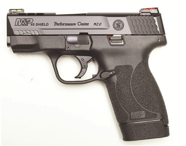 Smith & Wesson 12473 M&P 45 Shield Performance Center M2.0 45 ACP 3.30" 7+1 & 6+
